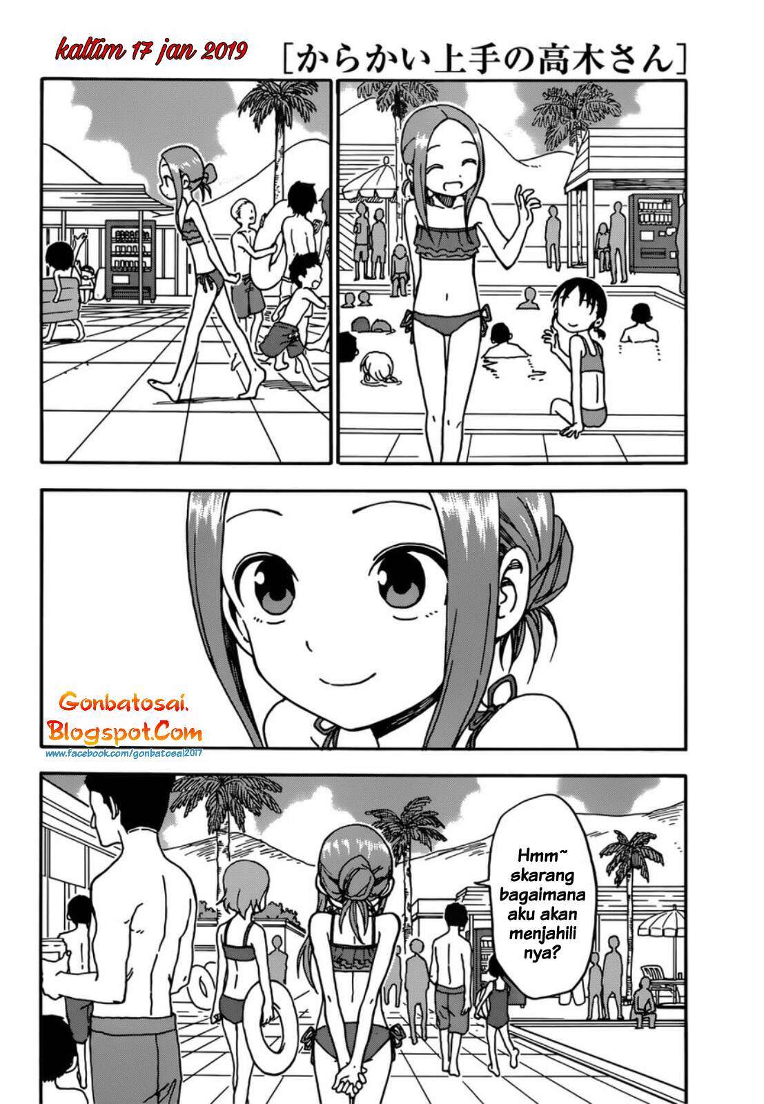 Karakai Jouzu no Takagi-san Chapter 57 Gambar 19