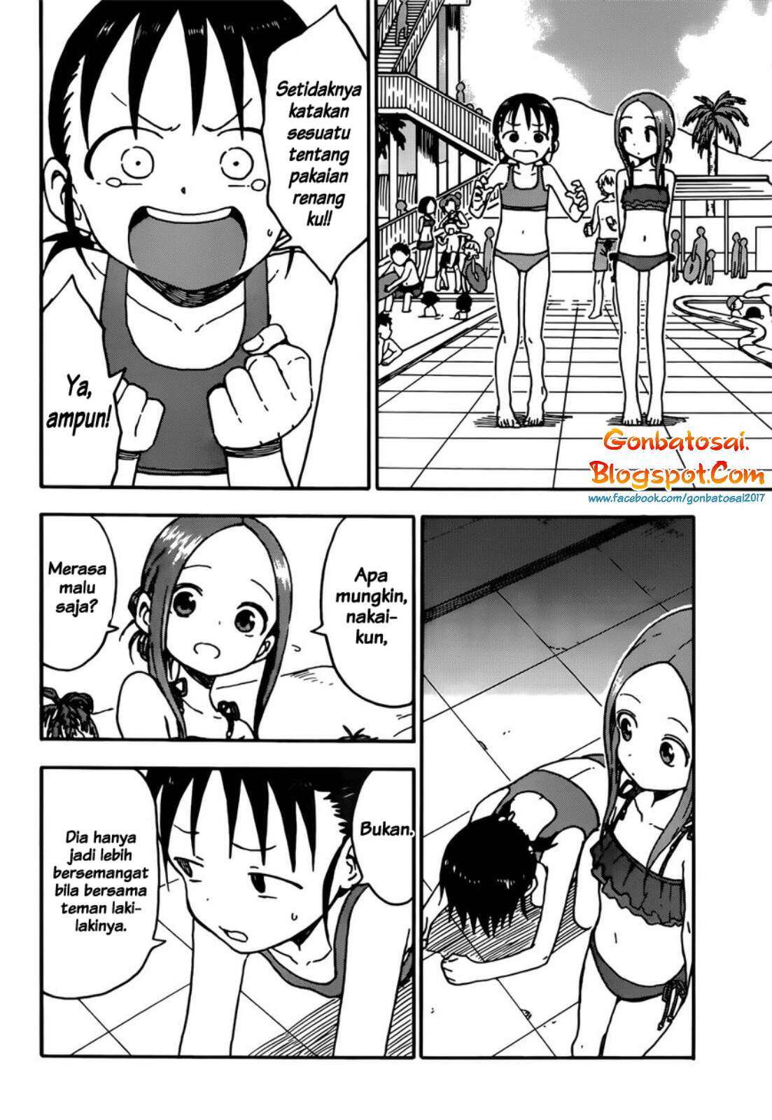 Karakai Jouzu no Takagi-san Chapter 57 Gambar 7