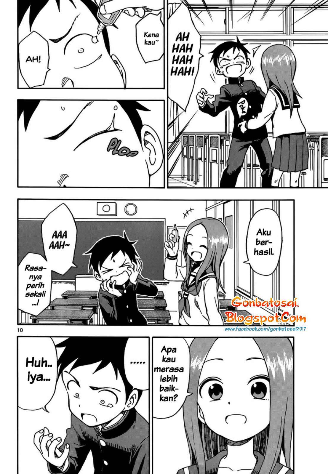 Karakai Jouzu no Takagi-san Chapter 56 Gambar 12