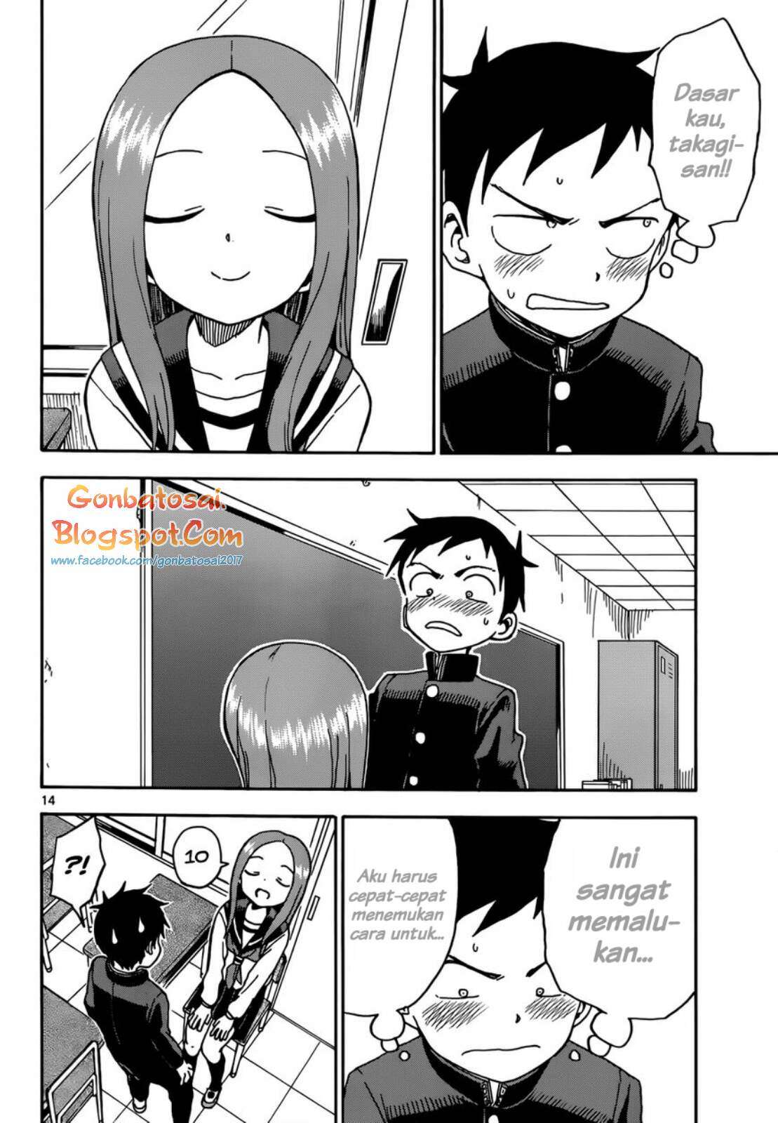 Karakai Jouzu no Takagi-san Chapter 56 Gambar 18