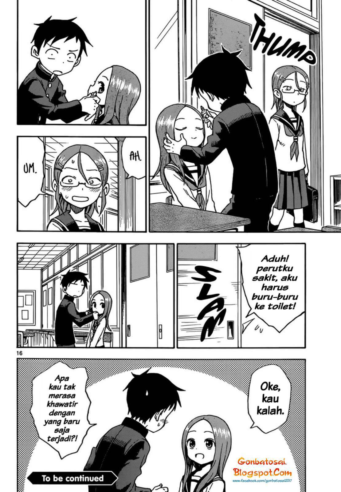 Karakai Jouzu no Takagi-san Chapter 56 Gambar 20