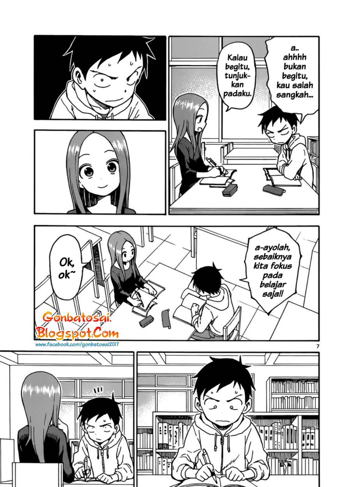 Karakai Jouzu no Takagi-san Chapter 55 Gambar 8