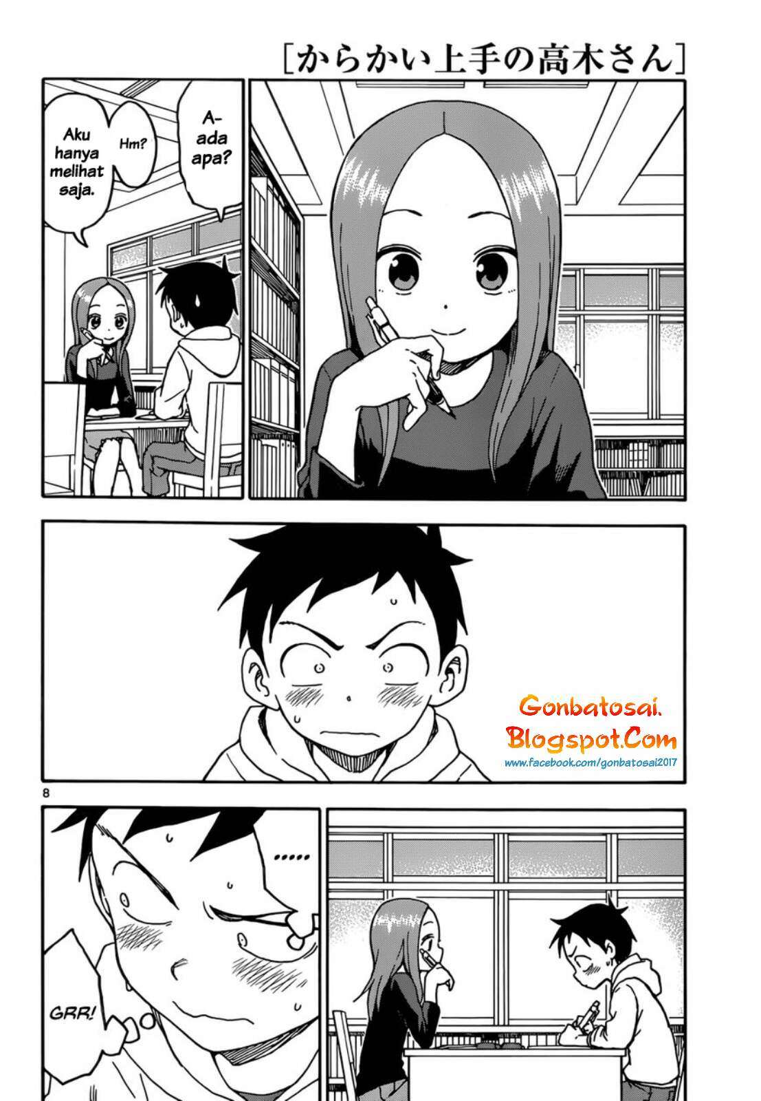 Karakai Jouzu no Takagi-san Chapter 55 Gambar 9