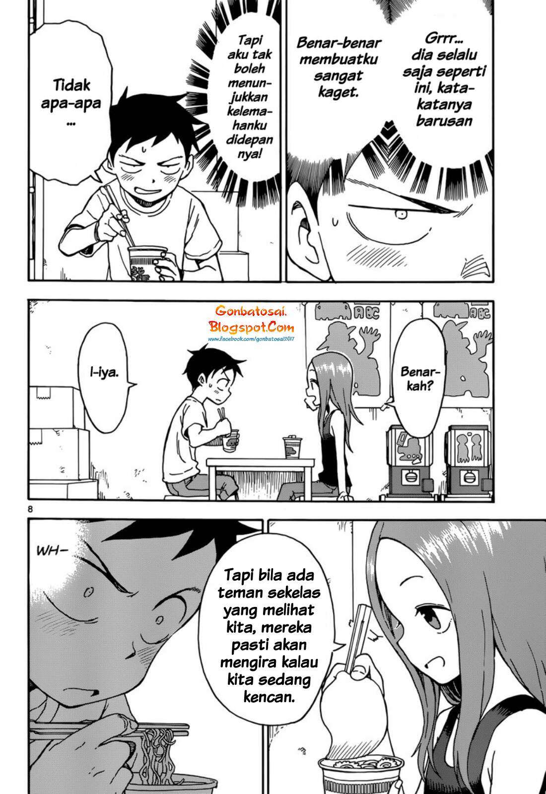 Karakai Jouzu no Takagi-san Chapter 53 Gambar 10
