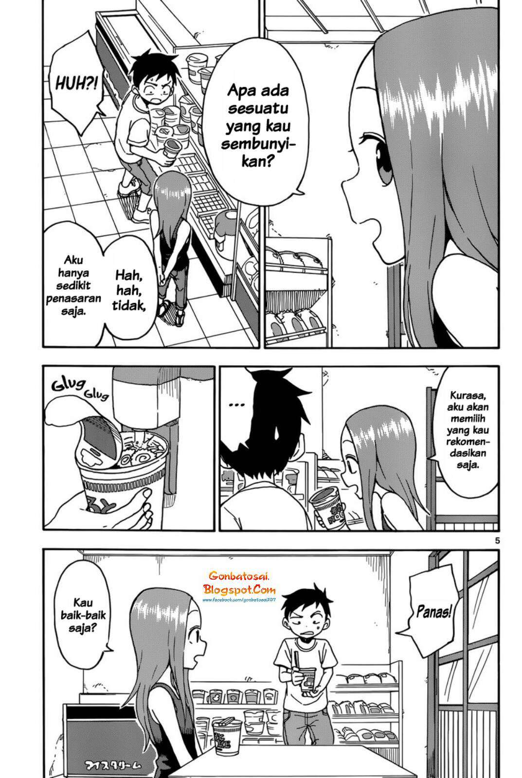 Karakai Jouzu no Takagi-san Chapter 53 Gambar 7
