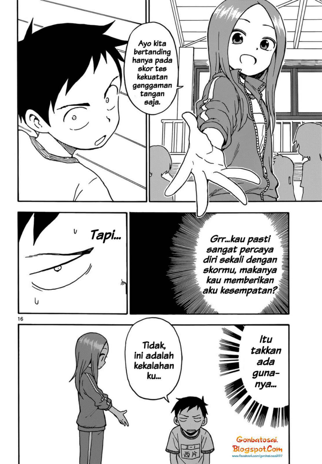 Karakai Jouzu no Takagi-san Chapter 52 Gambar 19