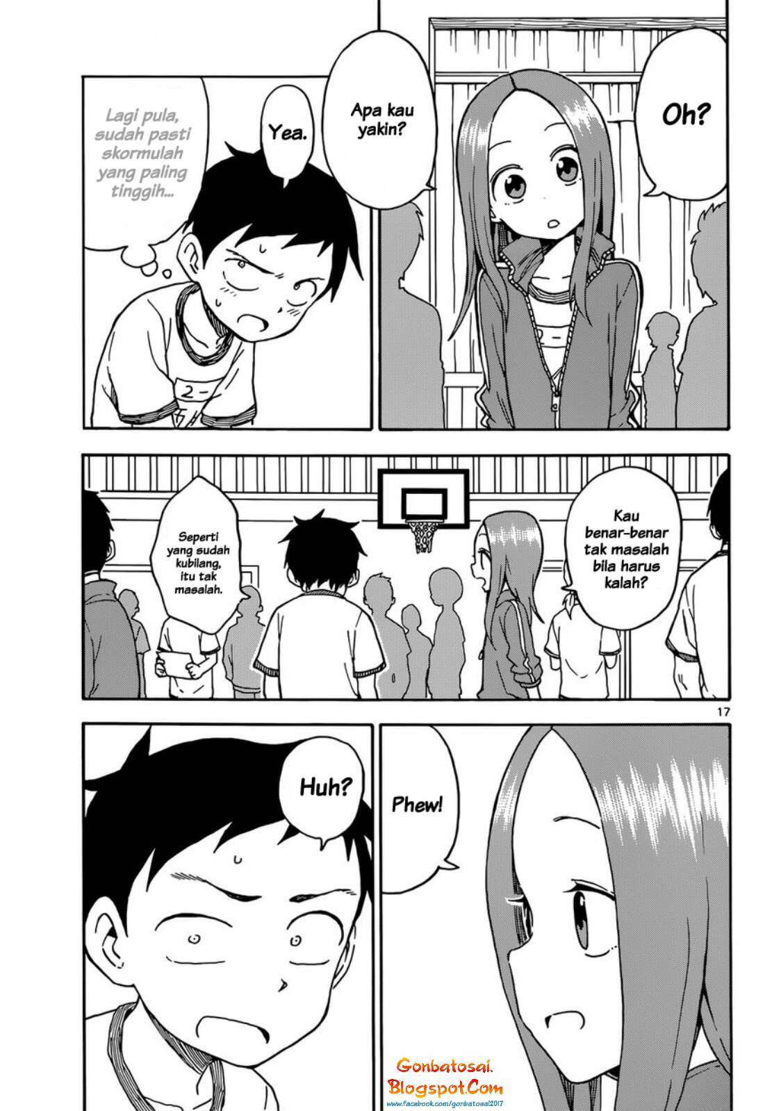 Karakai Jouzu no Takagi-san Chapter 52 Gambar 20