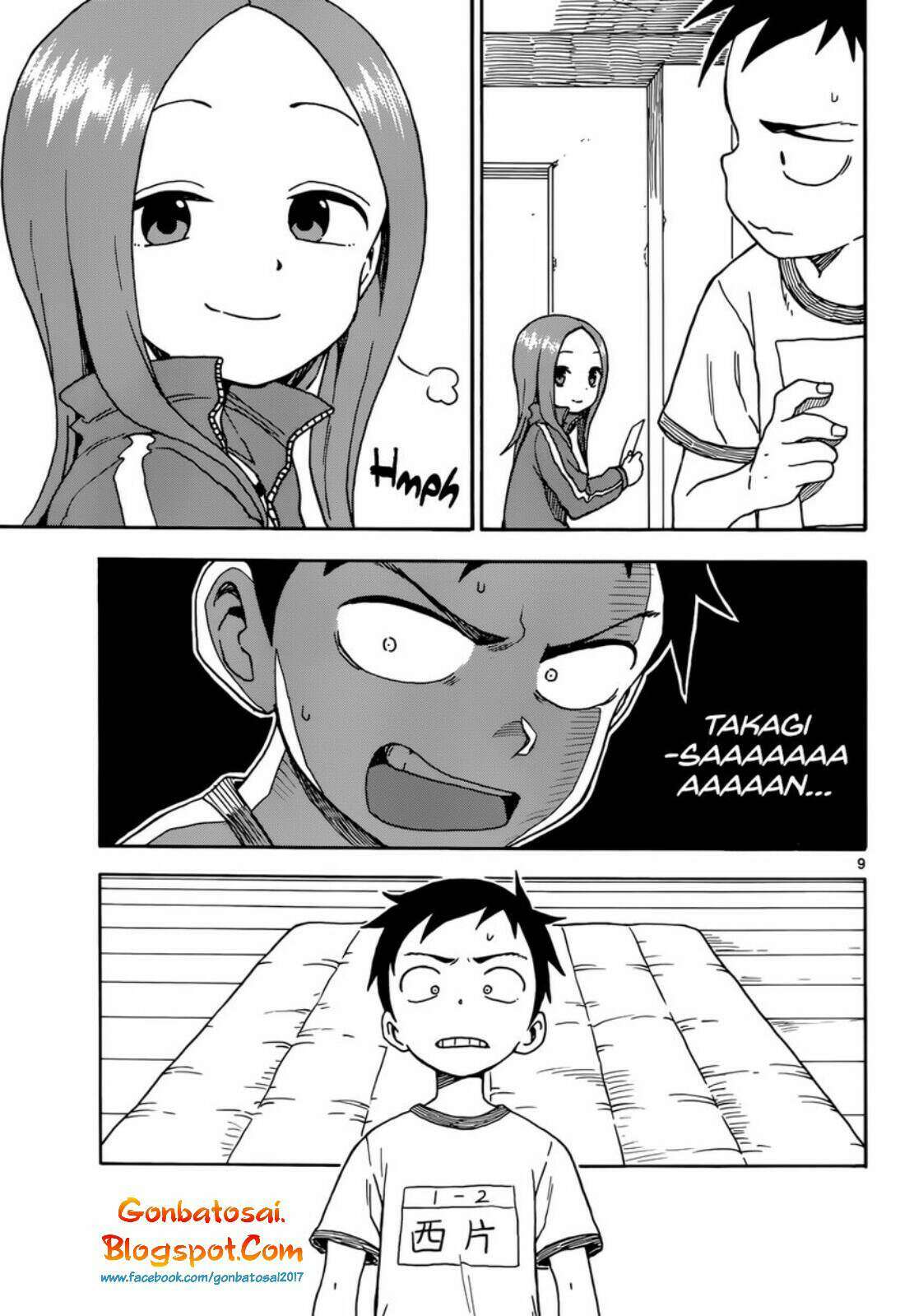 Karakai Jouzu no Takagi-san Chapter 51 Gambar 10