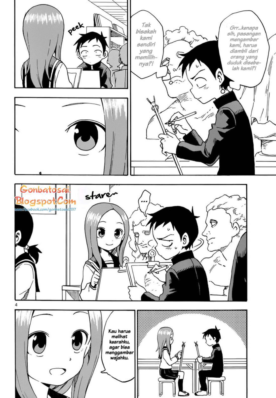 Karakai Jouzu no Takagi-san Chapter 50 Gambar 5