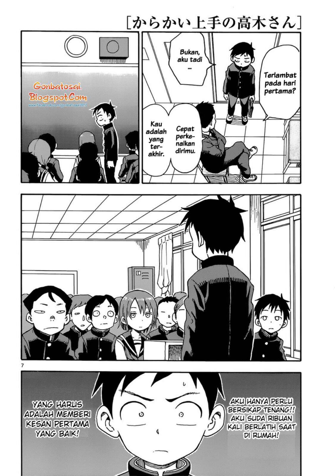 Karakai Jouzu no Takagi-san Chapter 48 Gambar 9