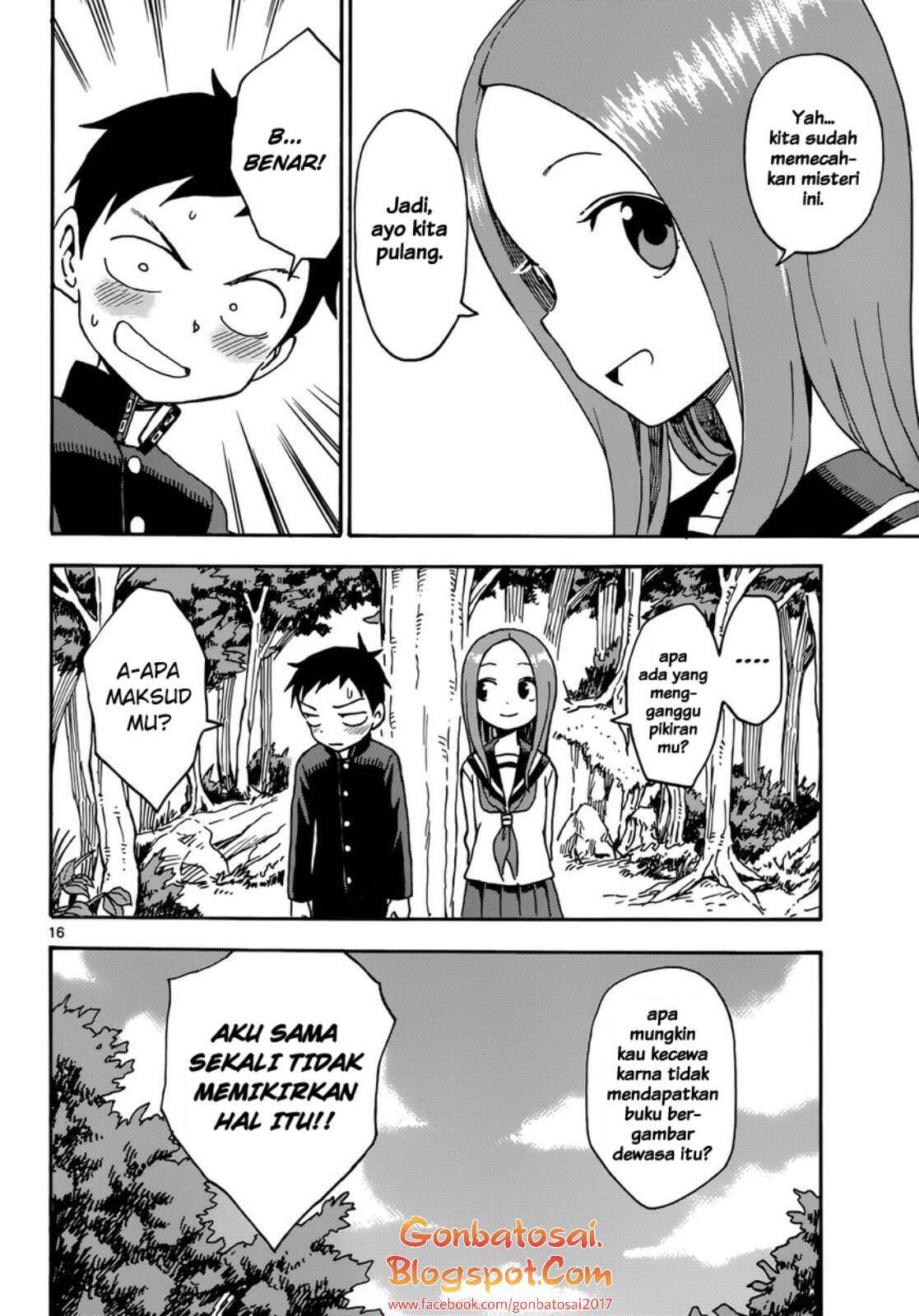 Karakai Jouzu no Takagi-san Chapter 40 Gambar 19