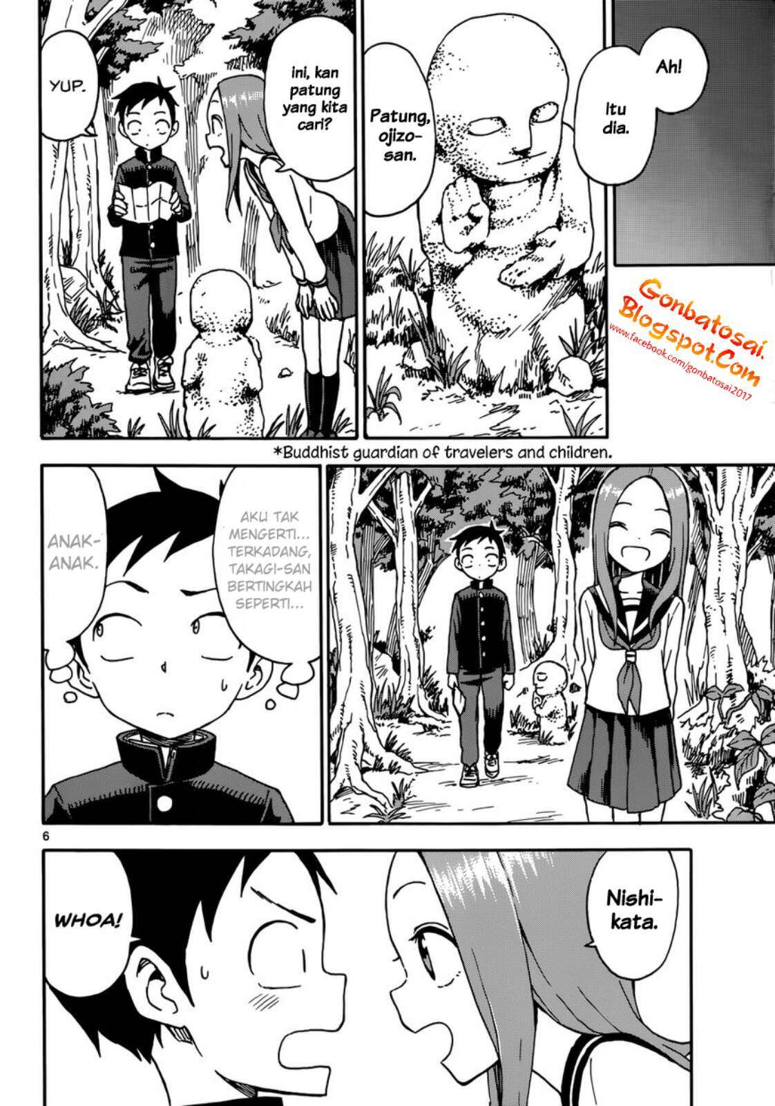 Karakai Jouzu no Takagi-san Chapter 40 Gambar 7