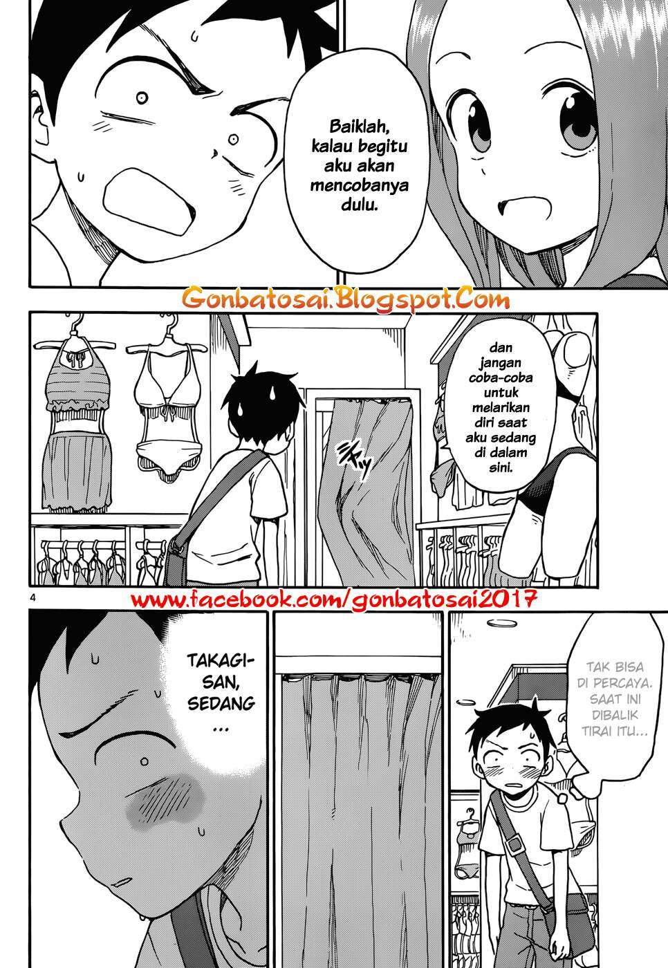 Karakai Jouzu no Takagi-san Chapter 39 Gambar 4