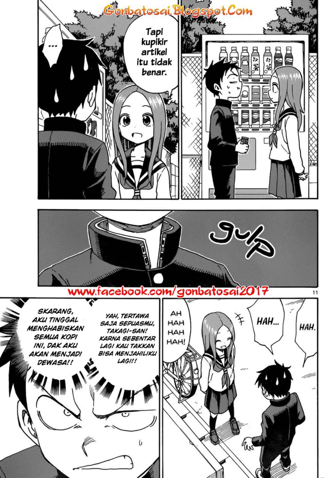 Karakai Jouzu no Takagi-san Chapter 37 Gambar 13