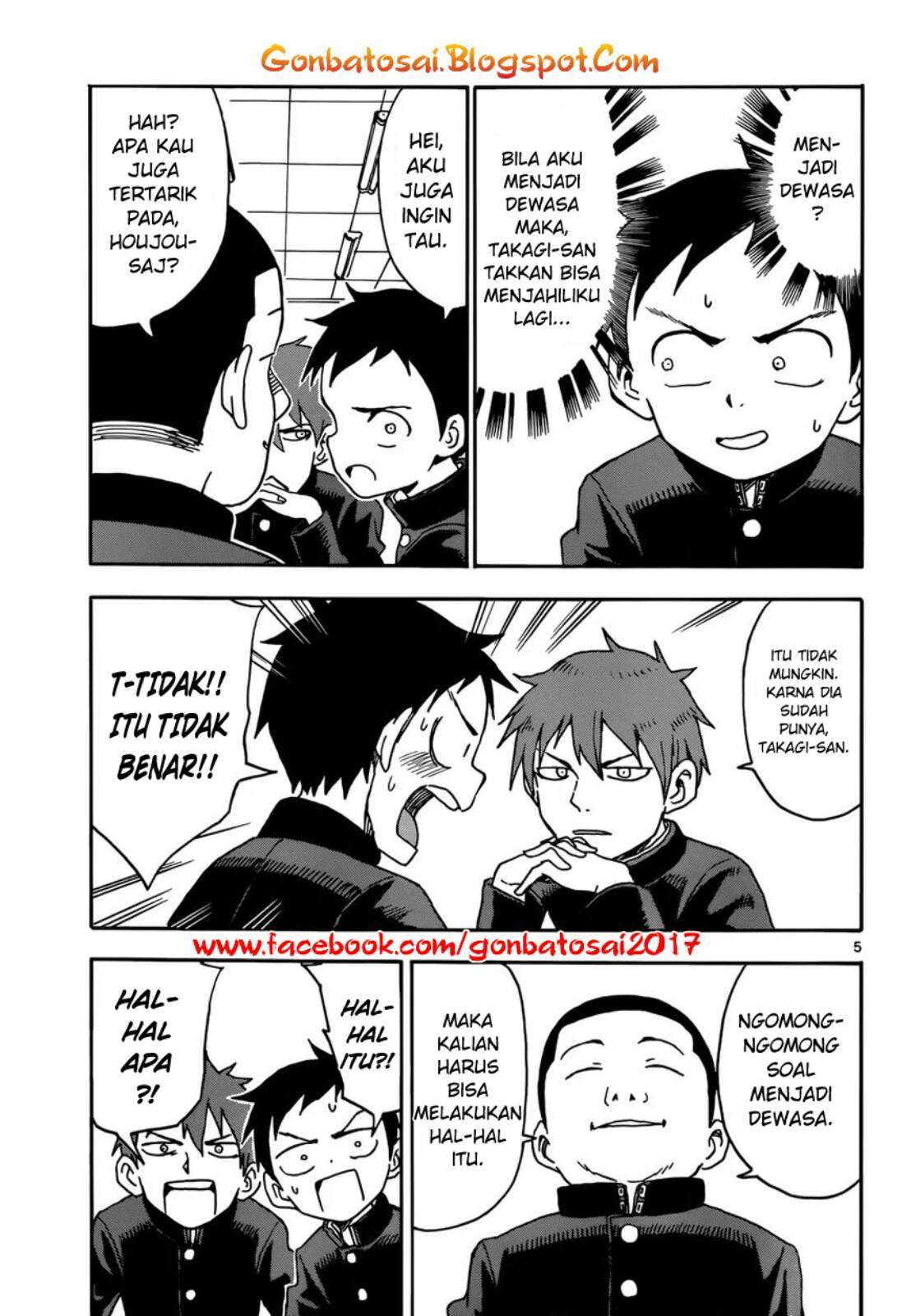 Karakai Jouzu no Takagi-san Chapter 37 Gambar 6