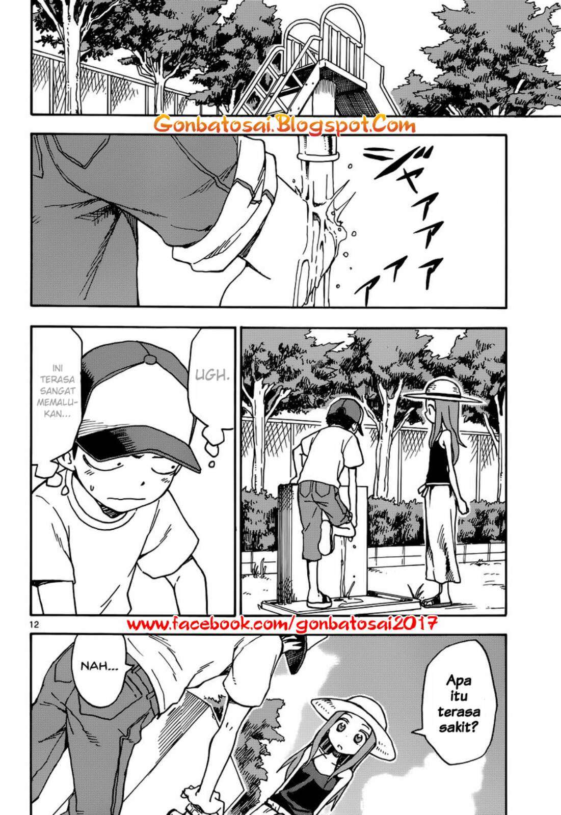 Karakai Jouzu no Takagi-san Chapter 35 Gambar 14