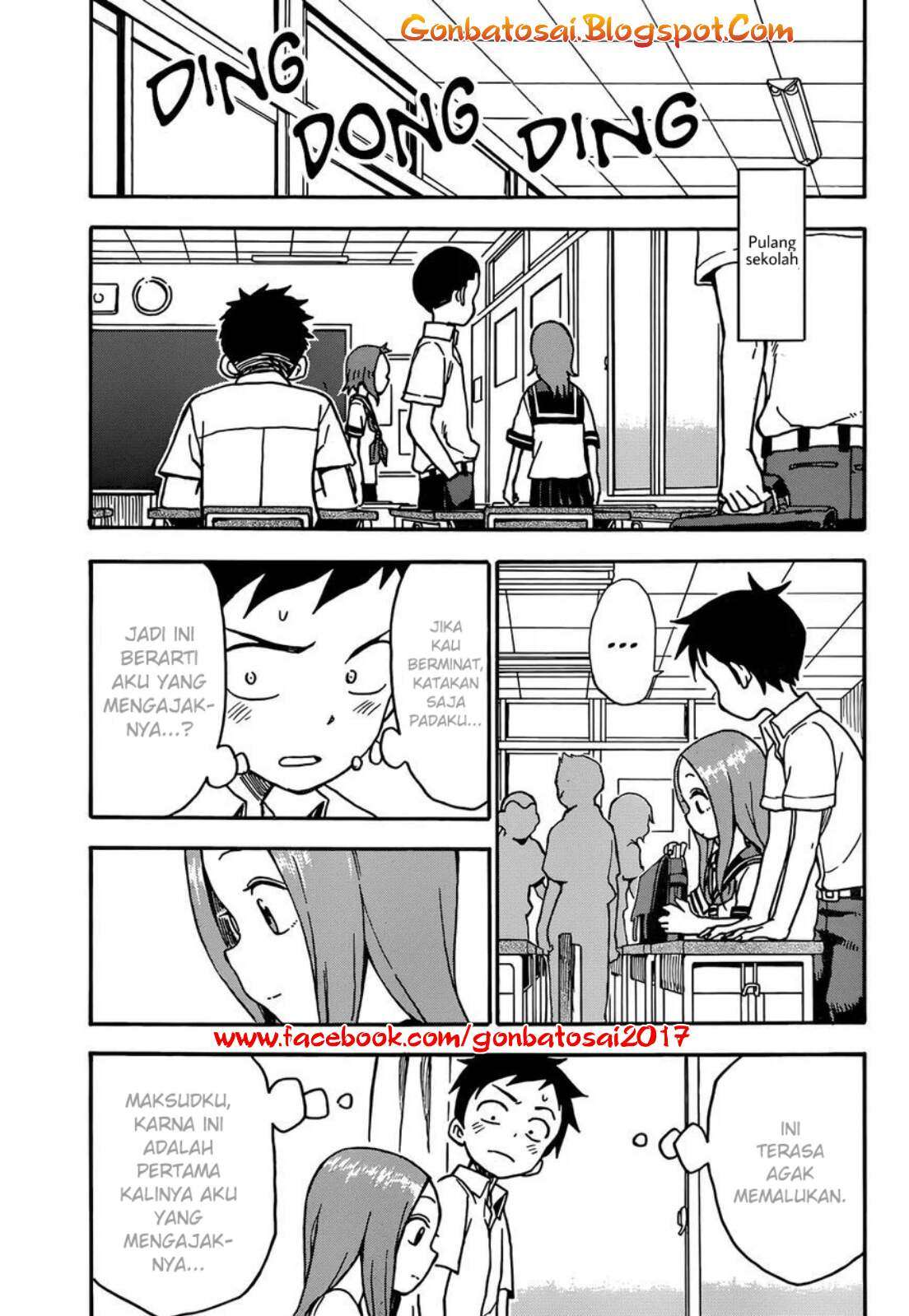 Karakai Jouzu no Takagi-san Chapter 32 Gambar 11