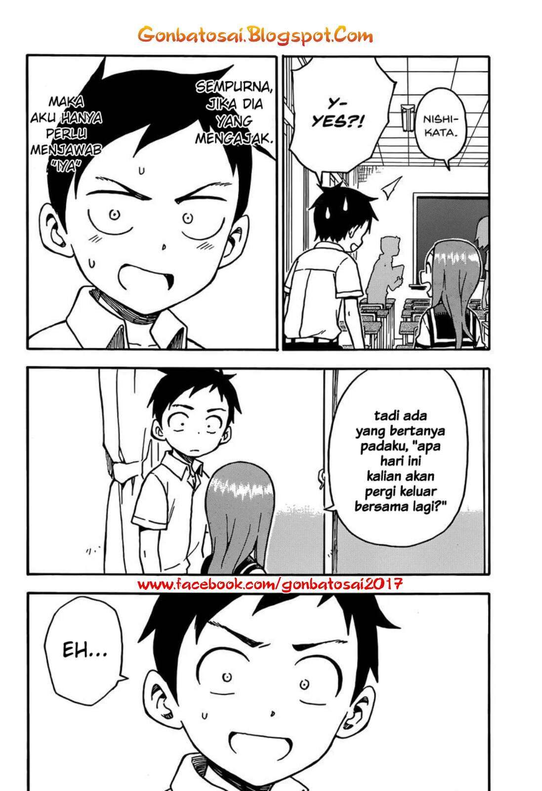 Karakai Jouzu no Takagi-san Chapter 32 Gambar 12
