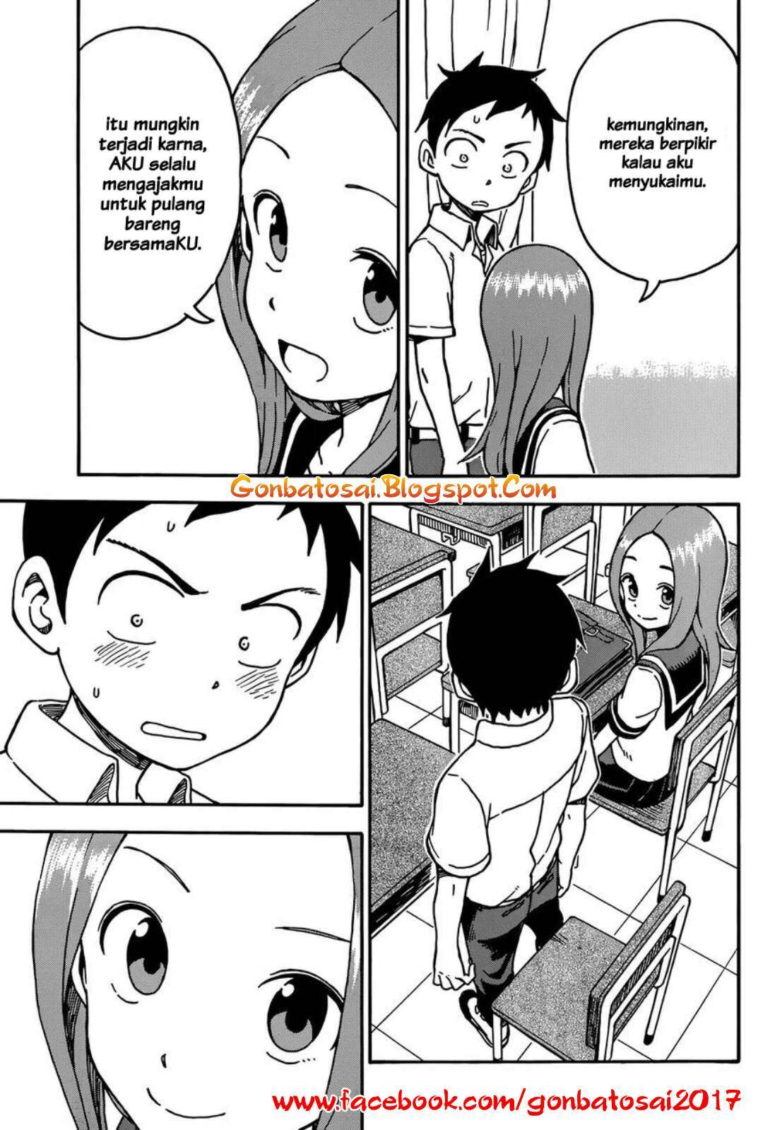 Karakai Jouzu no Takagi-san Chapter 32 Gambar 14