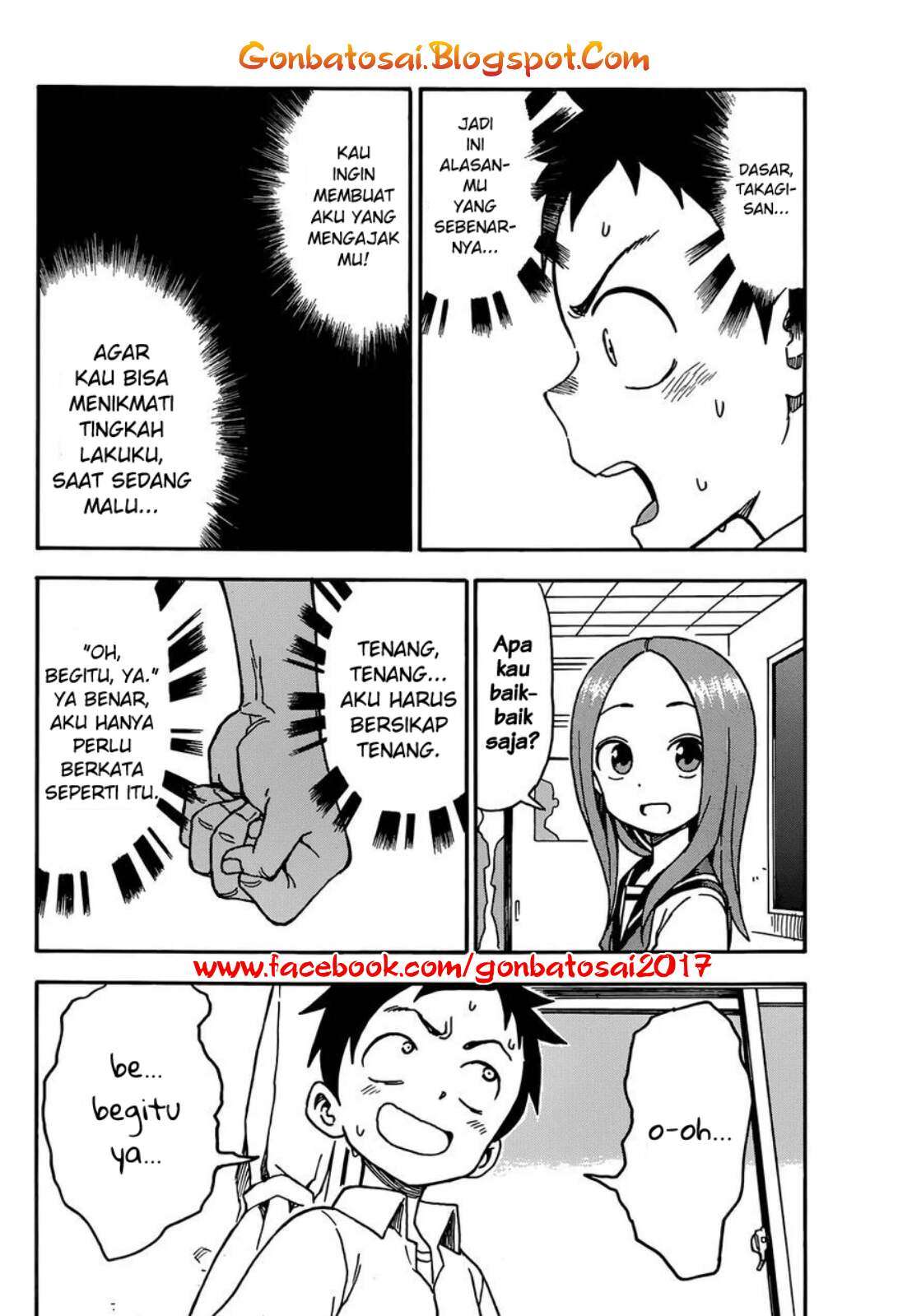 Karakai Jouzu no Takagi-san Chapter 32 Gambar 15