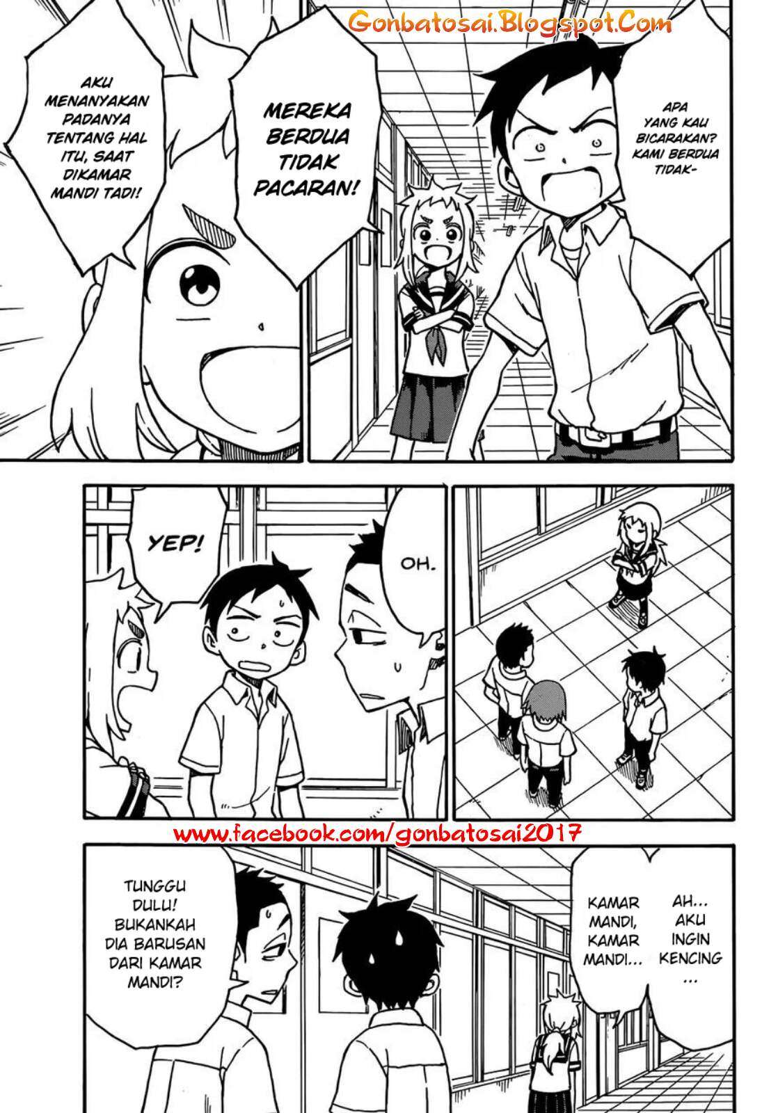 Karakai Jouzu no Takagi-san Chapter 32 Gambar 9