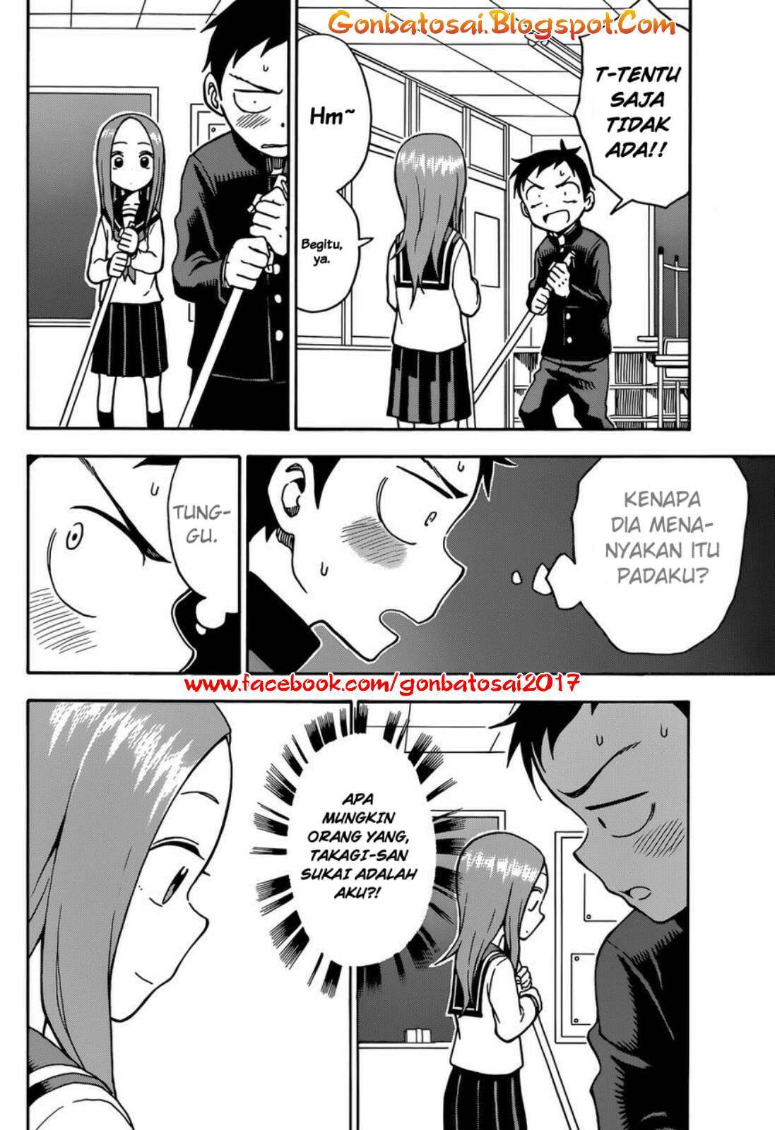 Karakai Jouzu no Takagi-san Chapter 29 Gambar 12