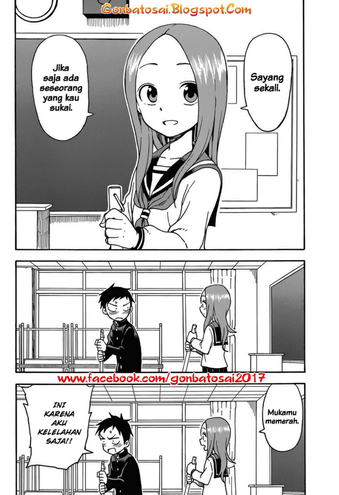 Karakai Jouzu no Takagi-san Chapter 29 Gambar 17