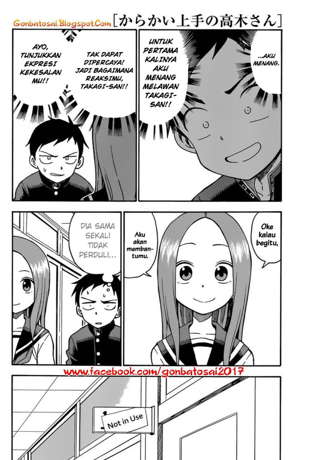 Karakai Jouzu no Takagi-san Chapter 29 Gambar 8