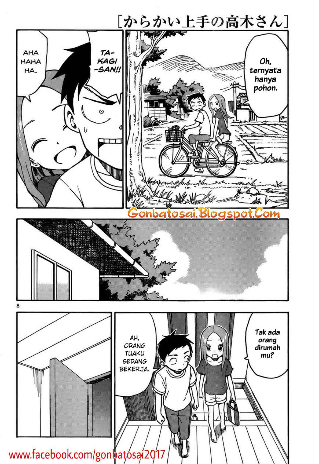 Karakai Jouzu no Takagi-san Chapter 28 Gambar 10