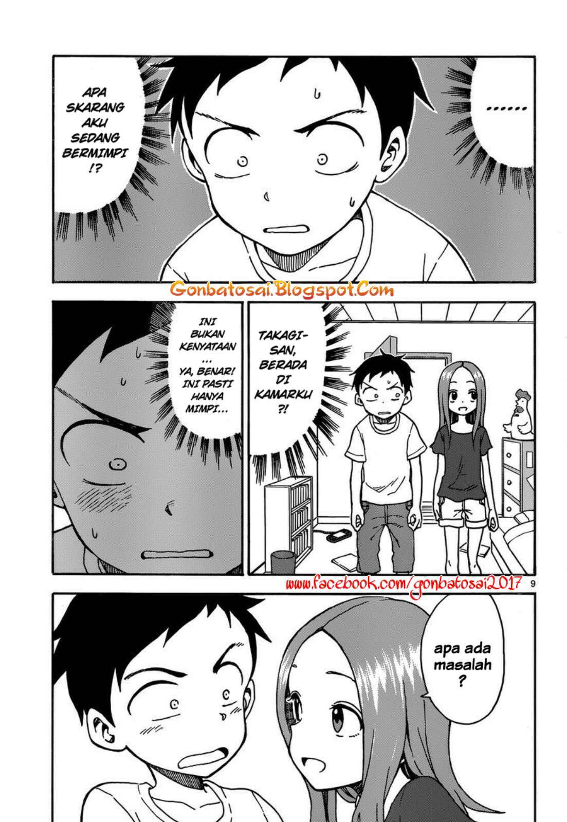 Karakai Jouzu no Takagi-san Chapter 28 Gambar 11