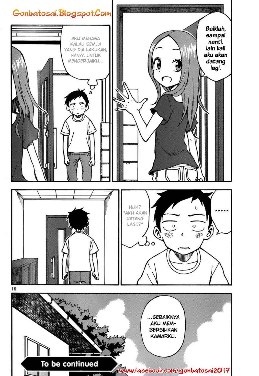 Karakai Jouzu no Takagi-san Chapter 28 Gambar 18