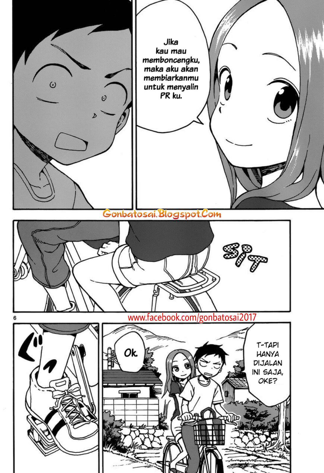 Karakai Jouzu no Takagi-san Chapter 28 Gambar 8