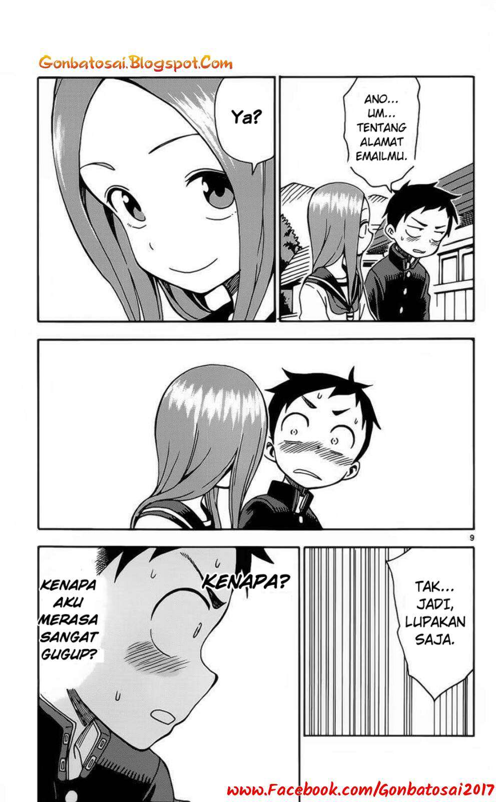 Karakai Jouzu no Takagi-san Chapter 27 Gambar 11