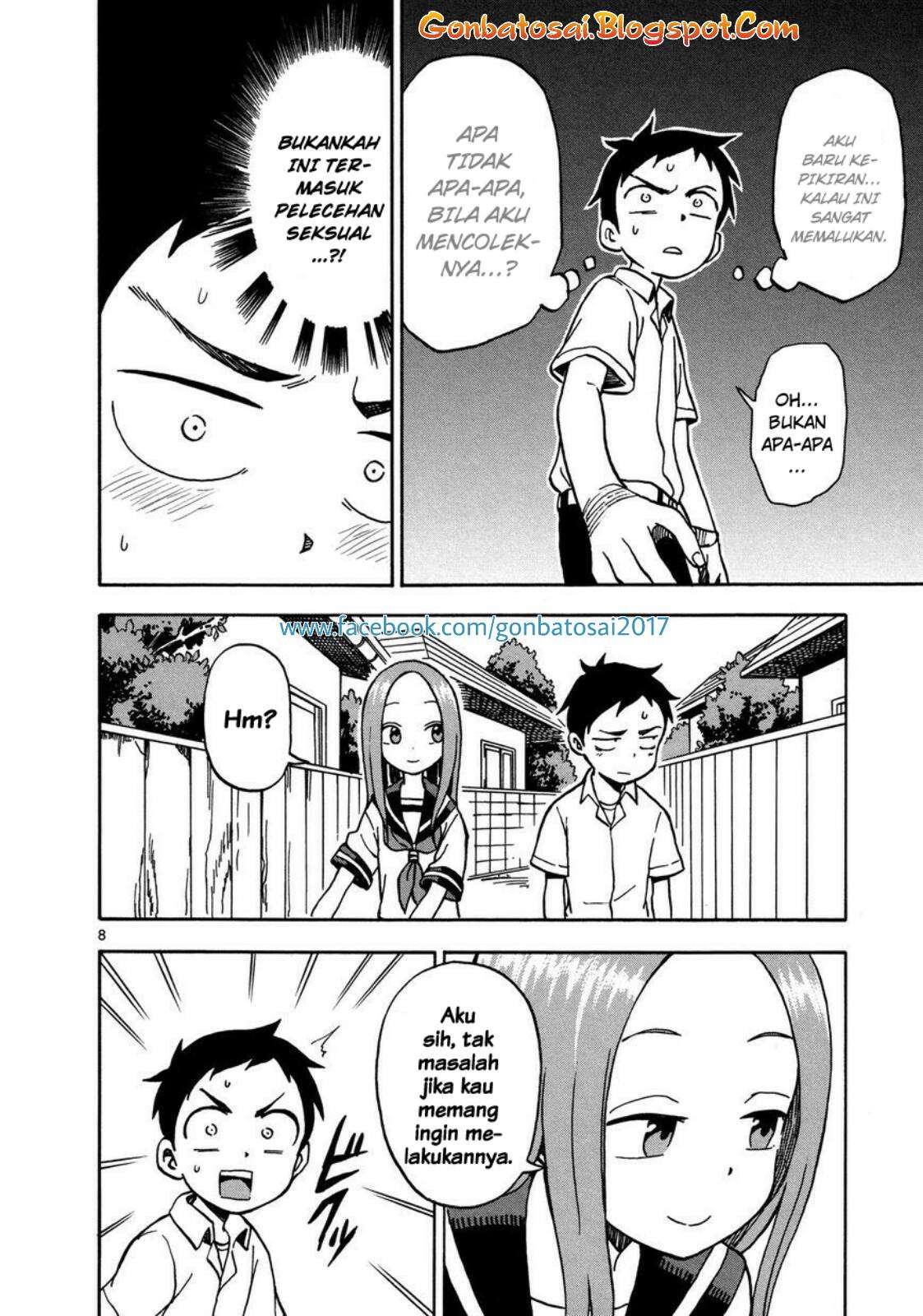 Karakai Jouzu no Takagi-san Chapter 24 Gambar 10