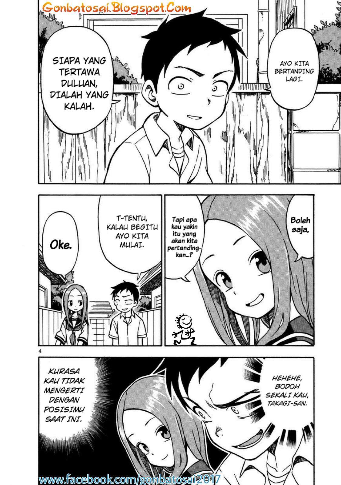 Karakai Jouzu no Takagi-san Chapter 24 Gambar 6