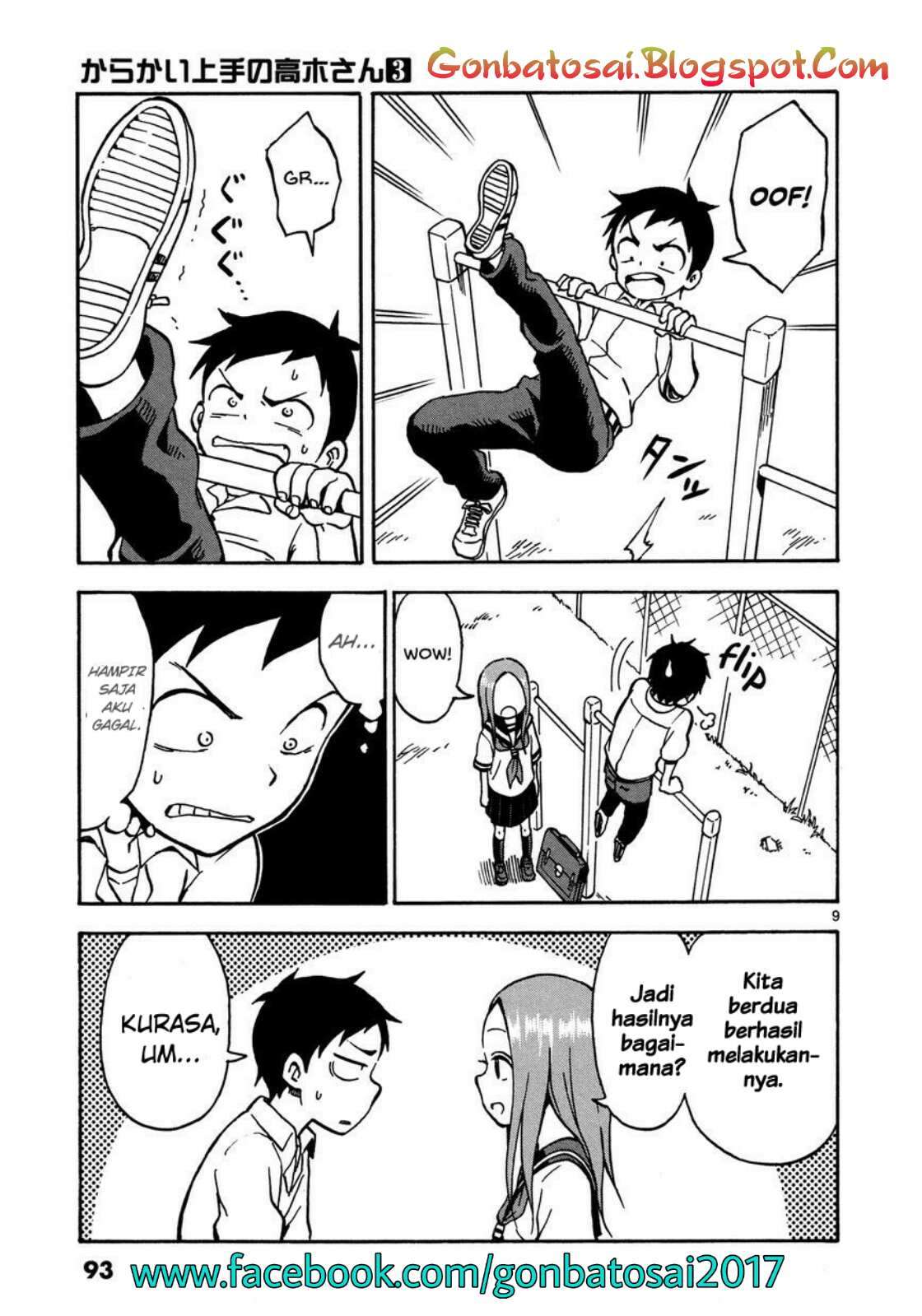 Karakai Jouzu no Takagi-san Chapter 23 Gambar 11