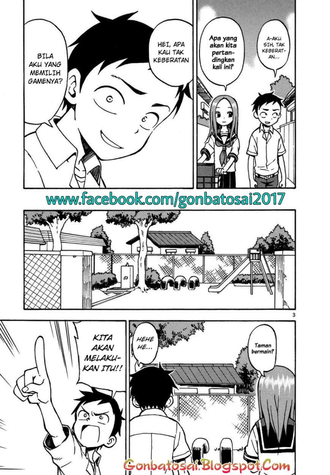Karakai Jouzu no Takagi-san Chapter 23 Gambar 5