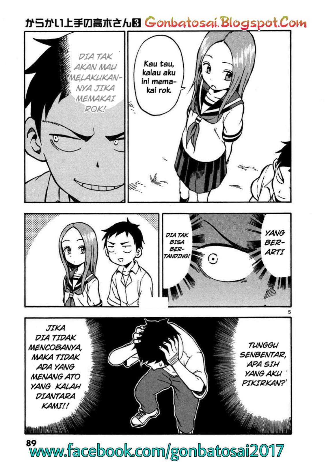 Karakai Jouzu no Takagi-san Chapter 23 Gambar 7