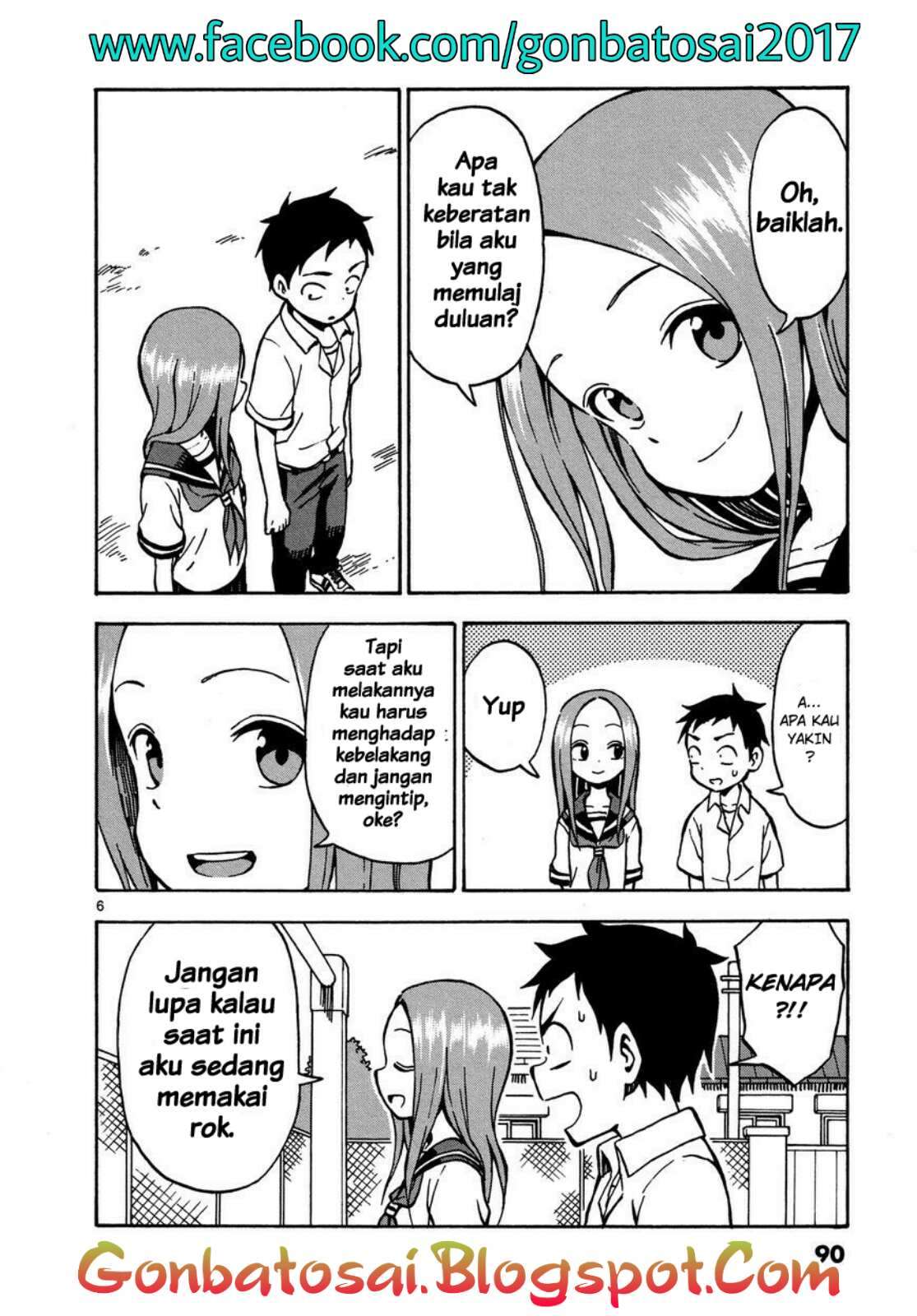 Karakai Jouzu no Takagi-san Chapter 23 Gambar 8