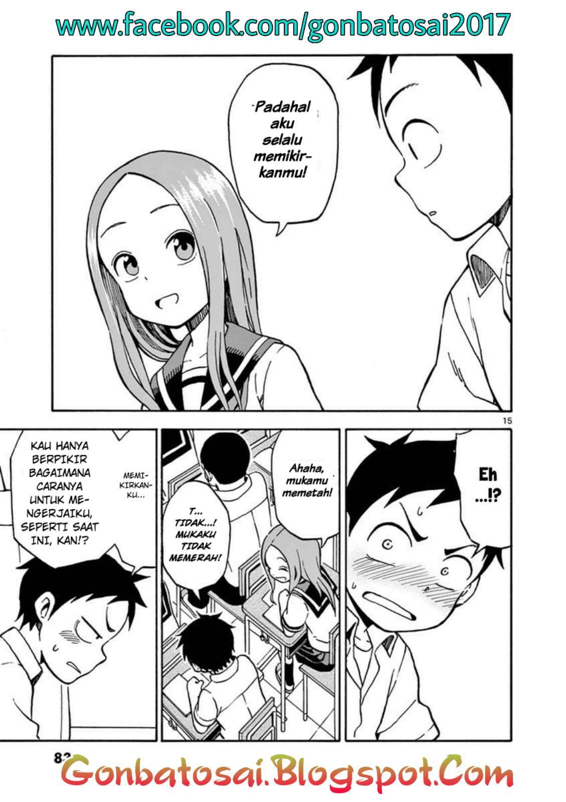 Karakai Jouzu no Takagi-san Chapter 22 Gambar 18