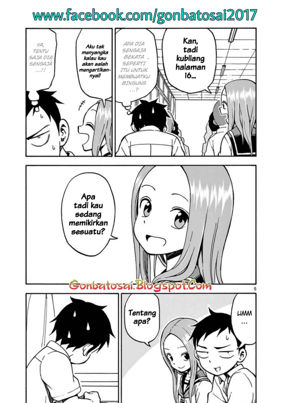 Karakai Jouzu no Takagi-san Chapter 22 Gambar 7