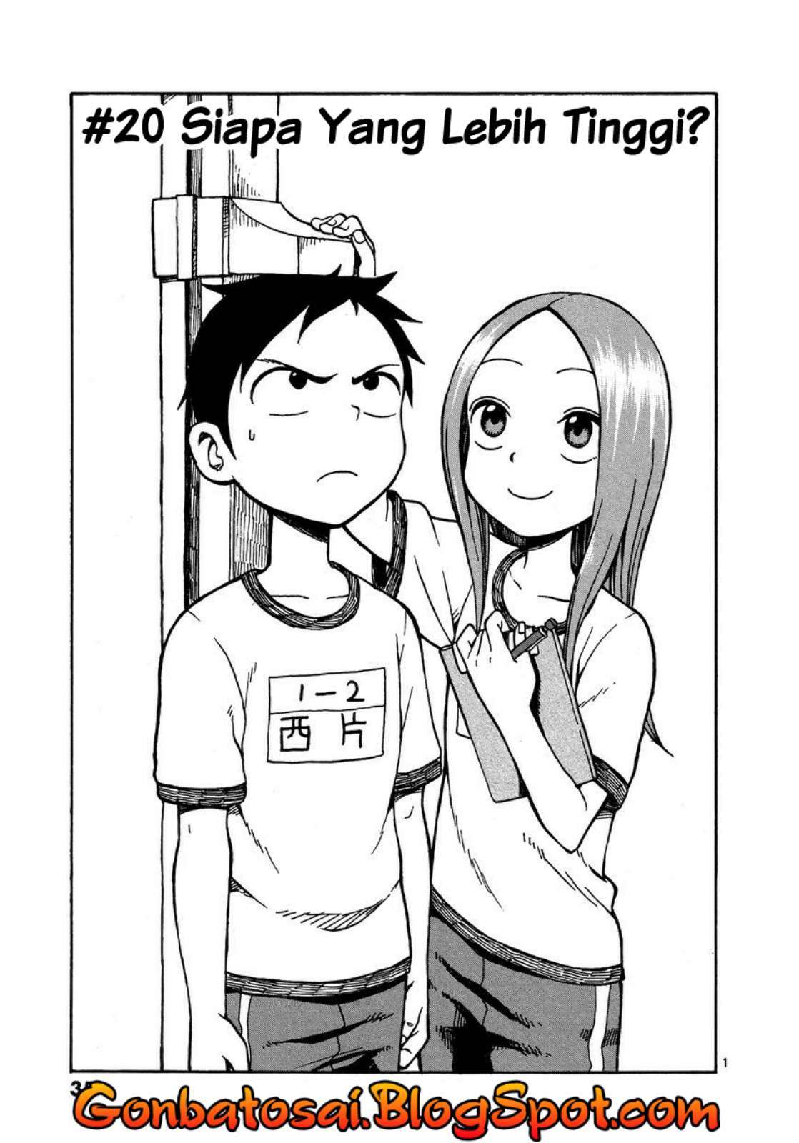 Baca Karakai Jouzu no Takagi-san Chapter 20 Gambar 2