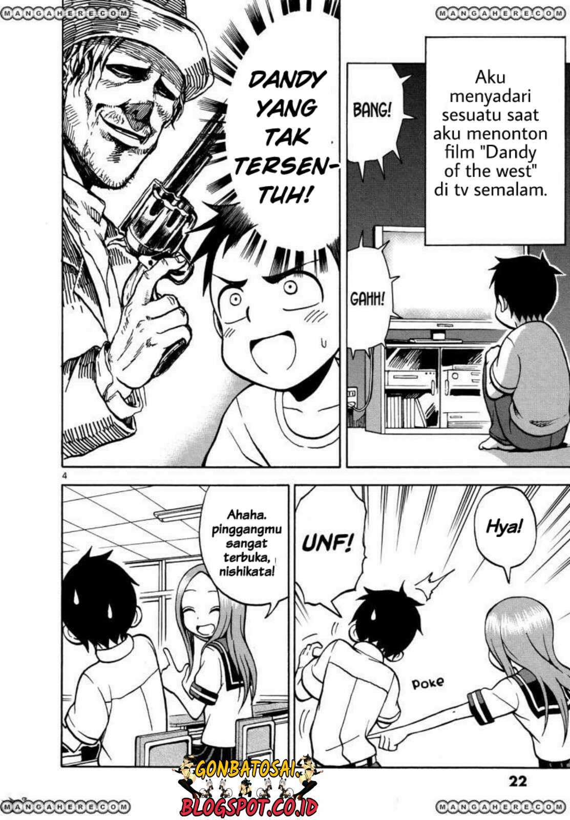 Karakai Jouzu no Takagi-san Chapter 19 Gambar 6