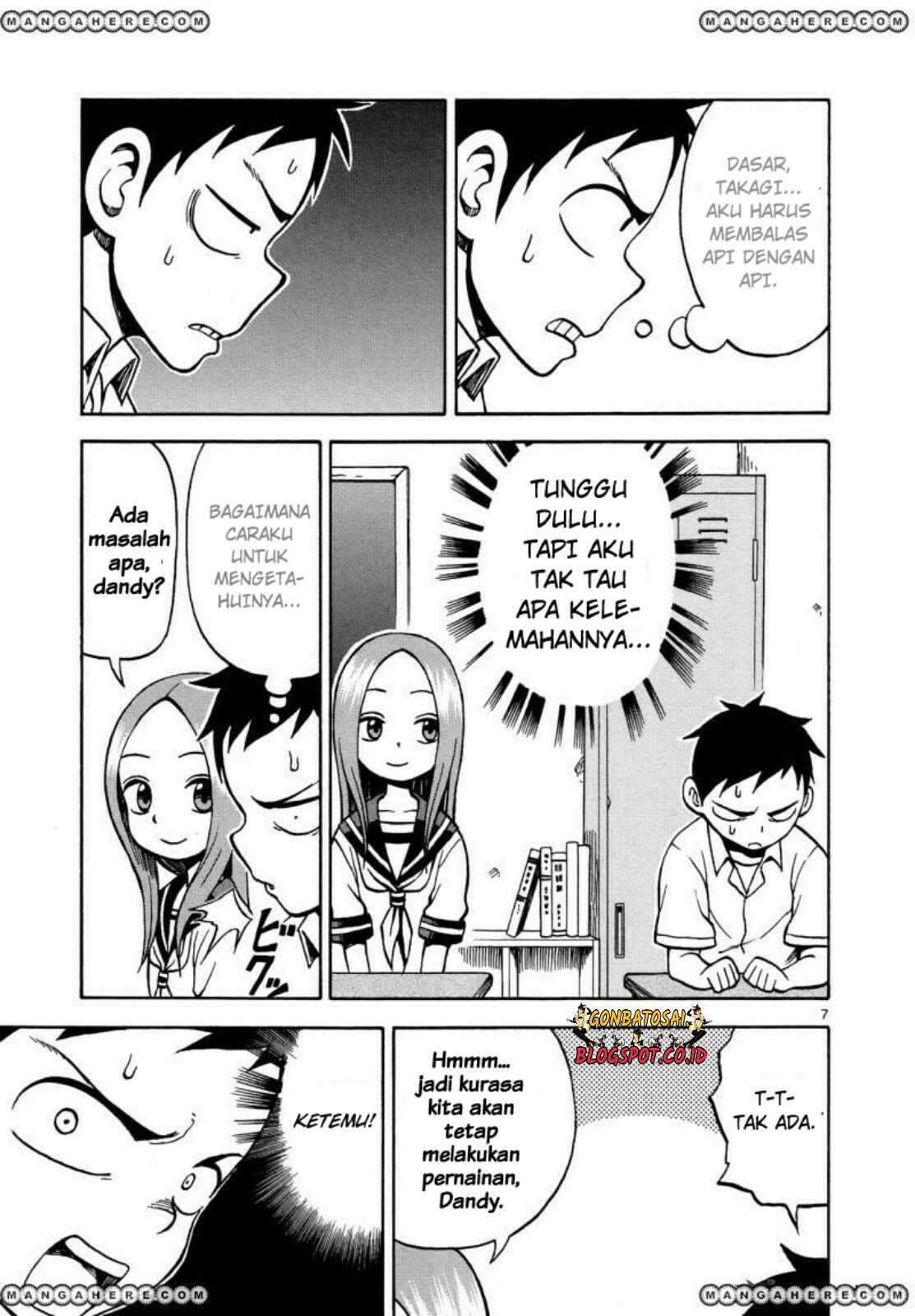 Karakai Jouzu no Takagi-san Chapter 19 Gambar 9