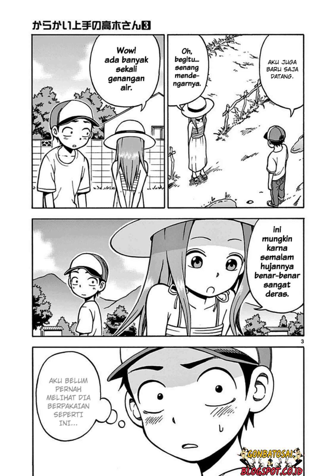 Karakai Jouzu no Takagi-san Chapter 18 Gambar 8