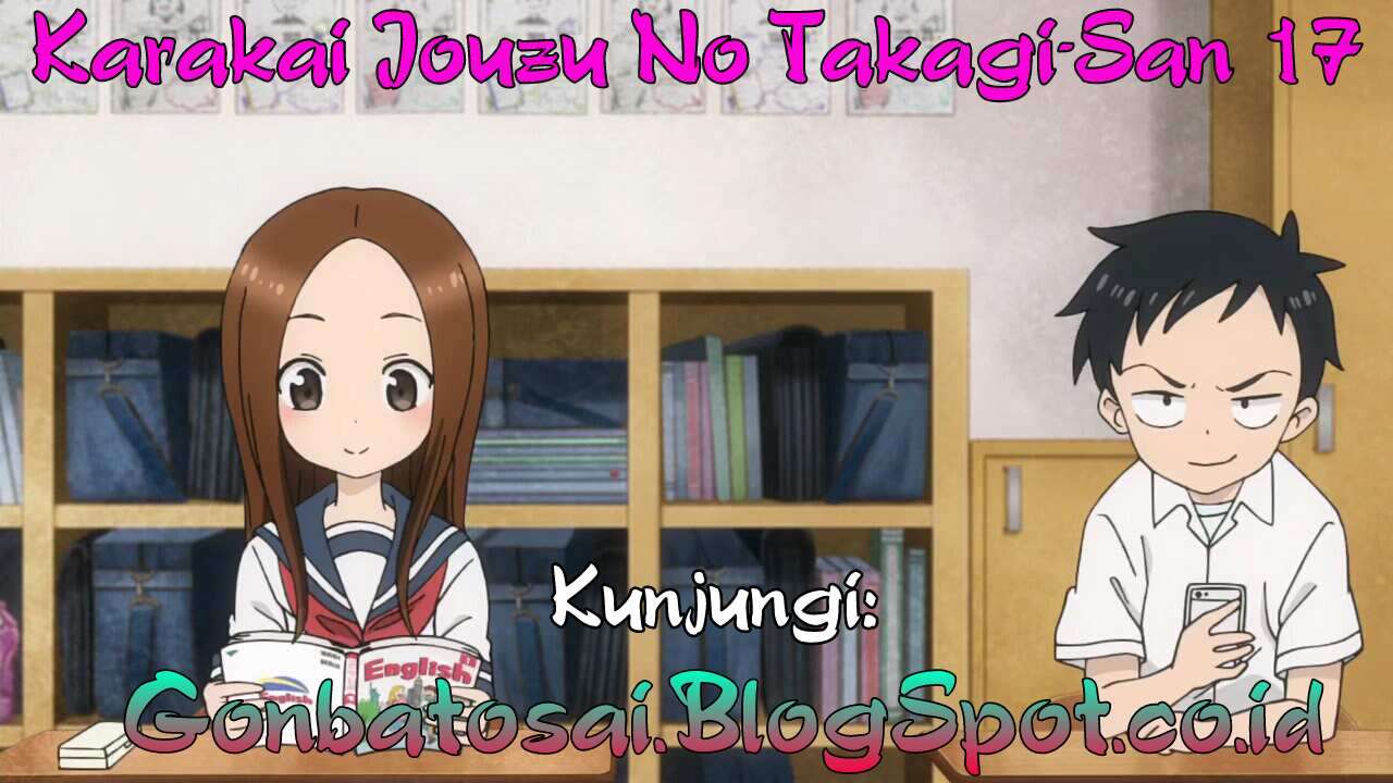 Baca Komik Karakai Jouzu no Takagi-san Chapter 17 Gambar 1