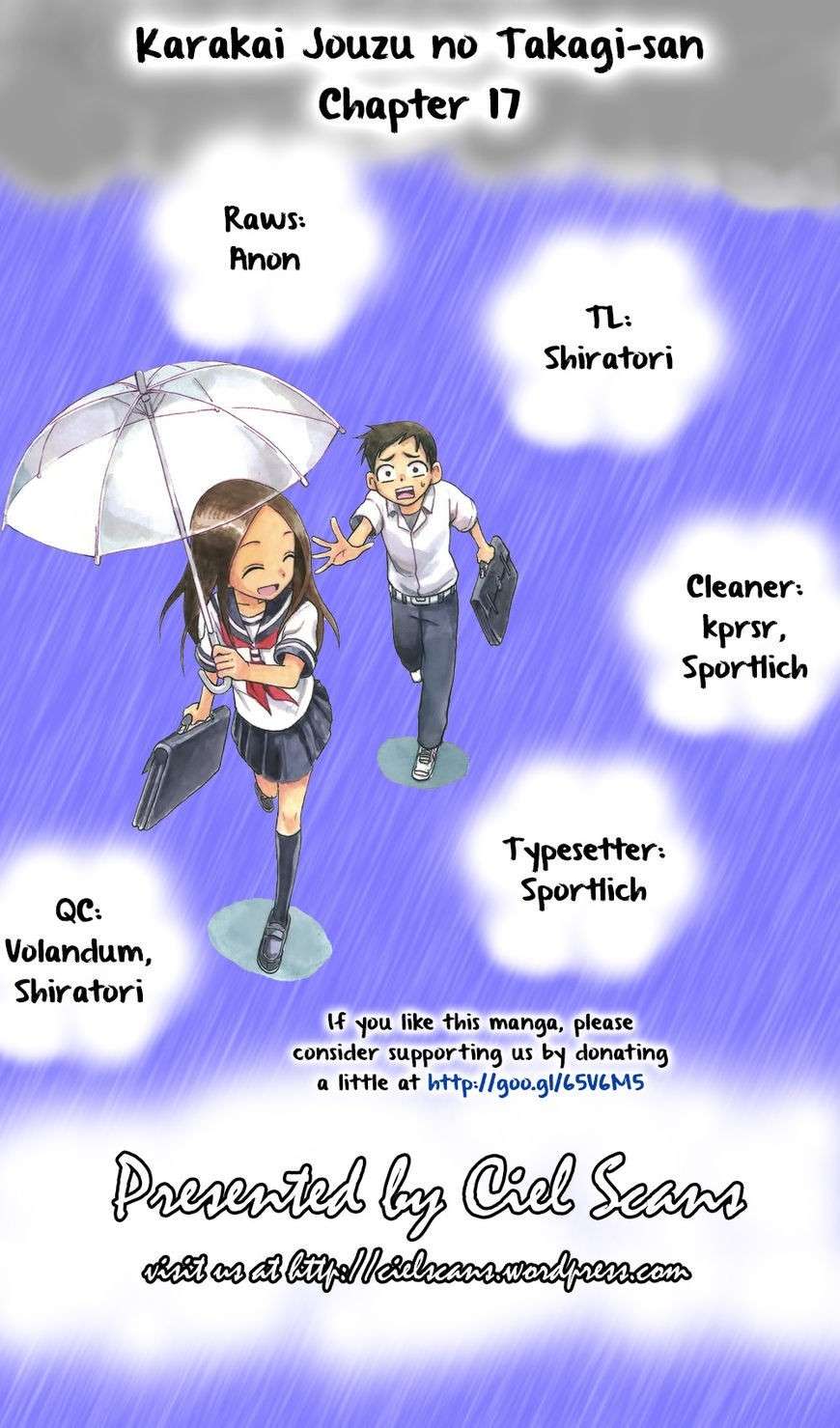 Karakai Jouzu no Takagi-san Chapter 17 Gambar 22