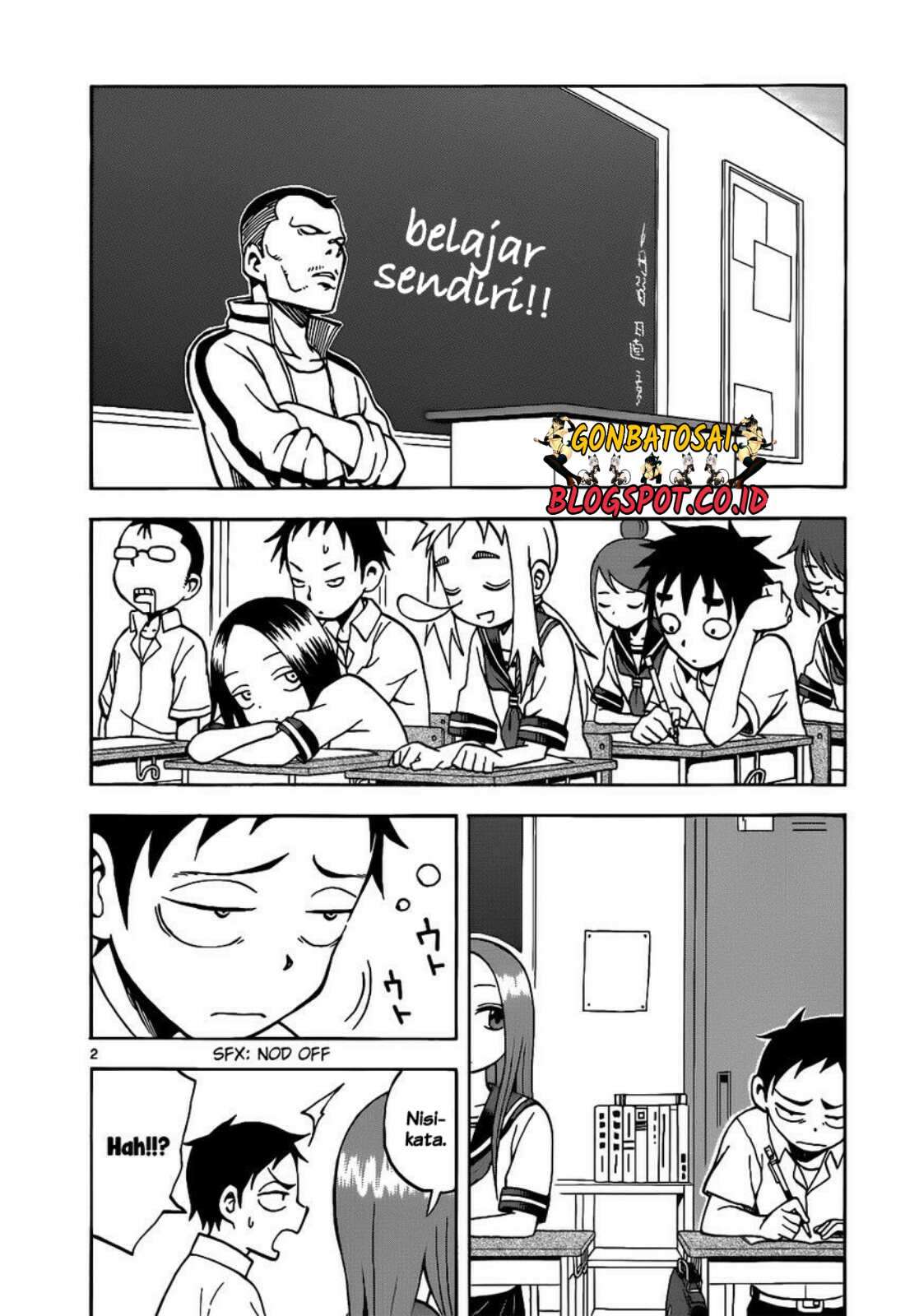 Karakai Jouzu no Takagi-san Chapter 17 Gambar 3