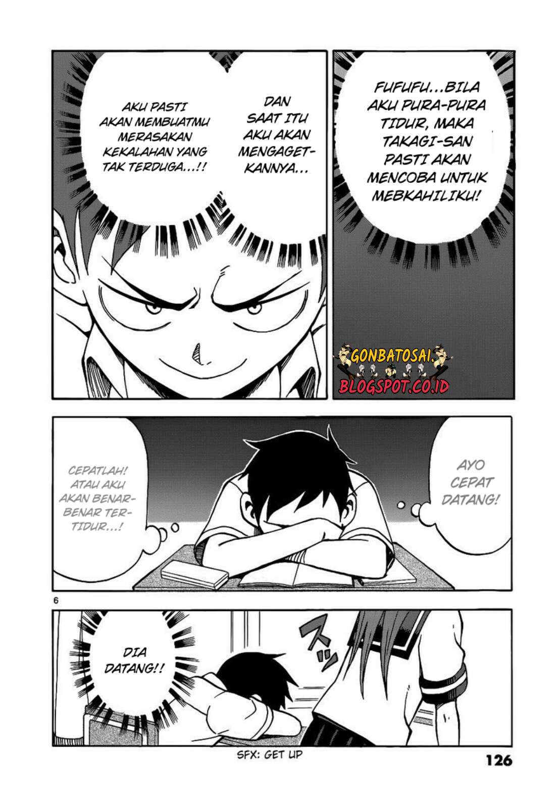 Karakai Jouzu no Takagi-san Chapter 17 Gambar 8