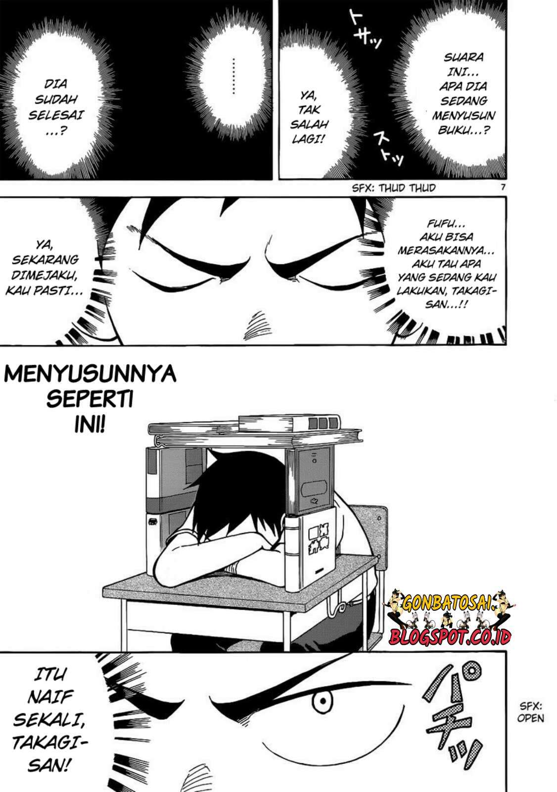 Karakai Jouzu no Takagi-san Chapter 17 Gambar 9